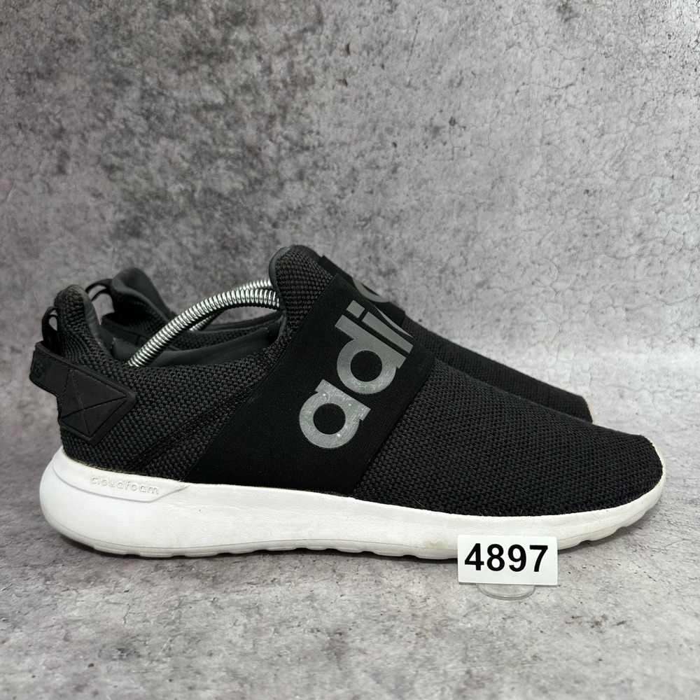 Adidas Lite Racer Adapt Mens Size 12 Black Slip On Sneakers Cloudfoam DB1645